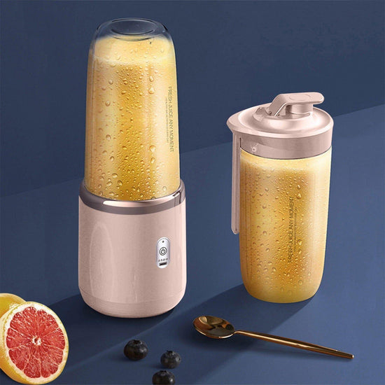 1 x Portable USB Pink Rechargeable Juicer Cup,Portable Blender for Smoothies and Juices - USB Rechargeable, Powerful & Compact - Magdasmall