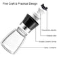 1x 150ml Glass Salt or Pepper Grinder 12cm - Adjustable Ceramic Core Short Mill - Magdasmall