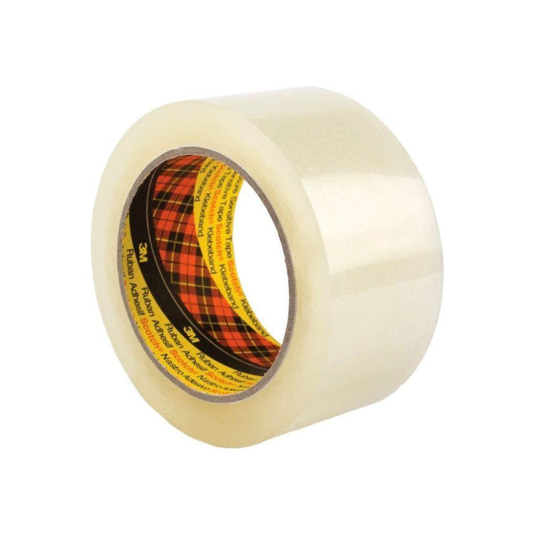 1x 3M Scotch Clear Packing 370 Tape 48mmx75m Strong Packaging Moving Adhesive - Magdasmall