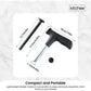 1x Kitchee Coconut Opener - Stainless Steel Hole Punch Kitchen Tool - Magdasmall