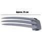 1x X-Men Wolverine Claws Action Figure Toy Plastic Hand Accessory Party Halloween - Magdasmall