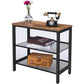2-Tier Shoe Rack, Industrial Shoe Organizer Storage Bench - Magdasmall