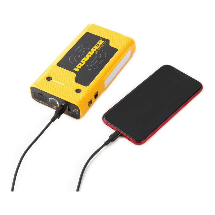 2000A Jump Starter Powerbank Hummer 37000mWh 12V Car Battery Charger LED HX Pro - Magdasmall