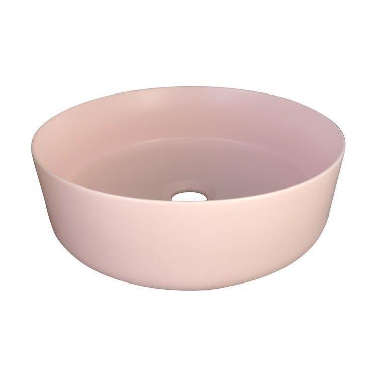 2020 Matte Pink Round 360 mm Dia top counter basin porcelain sink - Magdasmall