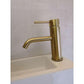 2020 New slim round style basin mount tap low faucet matte black tap mixer spout - Magdasmall