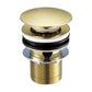 2020 new Burnished Brass gold Brushed Pop Up Waste Plug 40 mm NO Overflow - Magdasmall