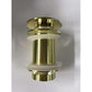 2020 new Burnished Brass gold Brushed Pop Up Waste Plug 40 mm NO Overflow - Magdasmall