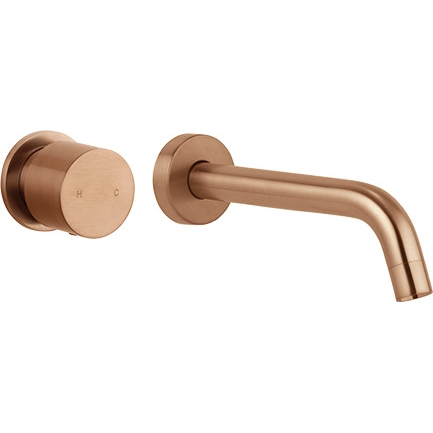 2020 shower Bath Burnished rose gold Gold Progressive Brass wall mixer tap faucet - Magdasmall