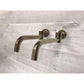 2020 shower Bath Burnished rose gold Gold Progressive Brass wall mixer tap faucet - Magdasmall