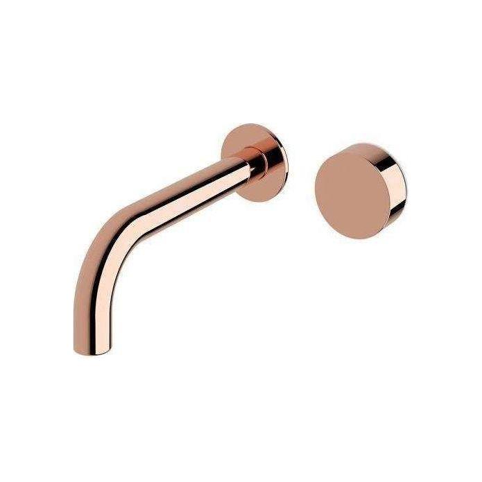 2020 shower Bath Burnished rose gold Gold Progressive Brass wall mixer tap faucet - Magdasmall
