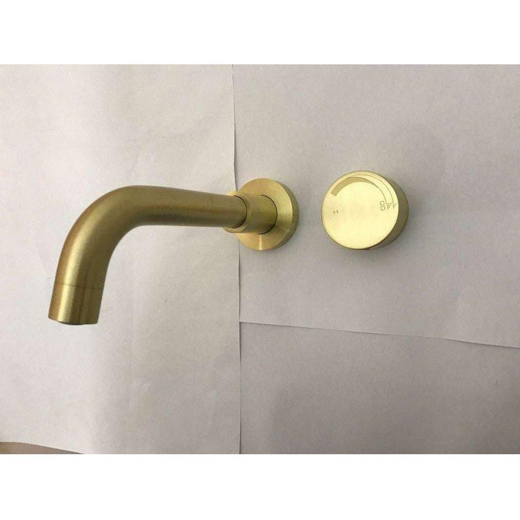 2020 shower Bath Burnished rose gold Gold Progressive Brass wall mixer tap faucet - Magdasmall