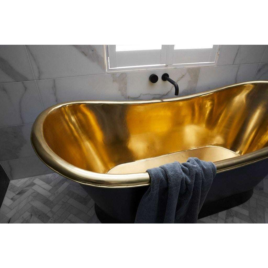 2020 shower Bath Burnished rose gold Gold Progressive Brass wall mixer tap faucet - Magdasmall