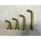 2021 New Burnished Gold Brushed Brass mixer WaterMark WELS round taps wall faucet basin - Magdasmall