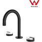 2021 New Marble Stone handle matte black wall taps 1/4 turn matte black pattern - Magdasmall