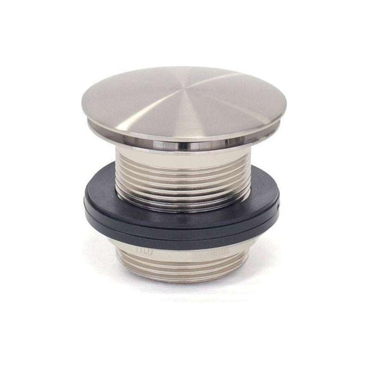 2021 new brushed Nickel Brushed stainless steel Pop Up Waste Plug 40 mm NO Overflow - Magdasmall