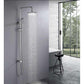 2023 Brushed Nickel Solid Stainless Steel 304 made shower set w diverter 200 mm head sprayer hand held head Suit Outdoor - Magdasmall