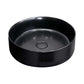 2023 Matte Black matte white matte Pink Green Gold Copper Round 360 mm Dia top counter basin porcelain sink - Magdasmall