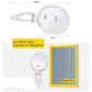 20X Magnifying Hand Mirror Two Sided Use for Makeup Application, Tweezing, and Blackhead/Blemish Removal (15 cm) - Magdasmall