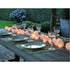 20 White 5cm Ball battery string LED - wedding party home event decoration - Magdasmall