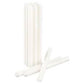 20 pack white wax 20cm taper church house vigil candleabra candle 2CM WIDE - Magdasmall