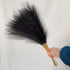 20 sticks Natural Black Pampas Grass Bouquet-21.65" Fluffy Dried Pampas for Home Decor and Events - Magdasmall