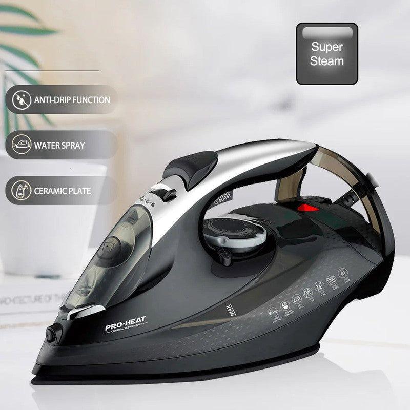 2200W Professional Steam Iron with Ceramic Soleplate - Magdasmall