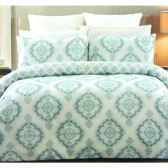 225TC Persia Cotton Rich Easy Care Quilt Cover Set King - Magdasmall