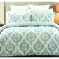 225TC Persia Cotton Rich Easy Care Quilt Cover Set Queen - Magdasmall