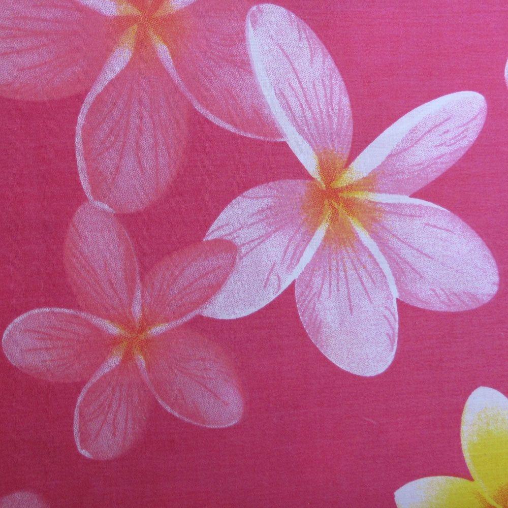 225TC Polyester Cotton Frangipani Jungle Pink Quilt Cover Set King - Magdasmall