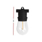 23m Festoon Lights Christmas Fairy String Lights Outdoor Party Garden Decor - Magdasmall