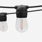 23m Solar Festoon Lights Outdoor LED String Light Christmas Party Decorations - Magdasmall