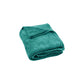 240GSM Urban Ultra Soft Coral Fleece Throw Rug 120 x 150cm Emerald Green - Magdasmall