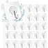 24 Packs Heavy Duty Adhesive Hooks Kitchen Wall Hooks - Magdasmall