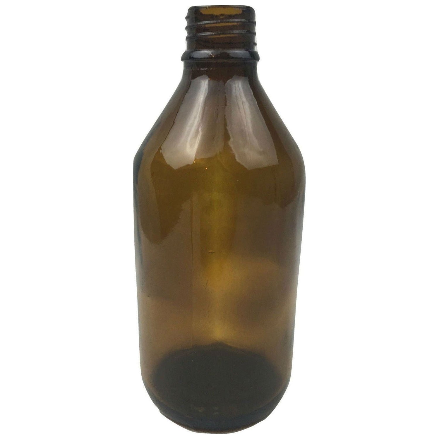 24x 600ml Amber Glass Bottle Cosmetic Essential Oil General Purpose Storage - Magdasmall
