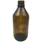 24x 600ml Amber Glass Bottle Cosmetic Essential Oil General Purpose Storage - Magdasmall