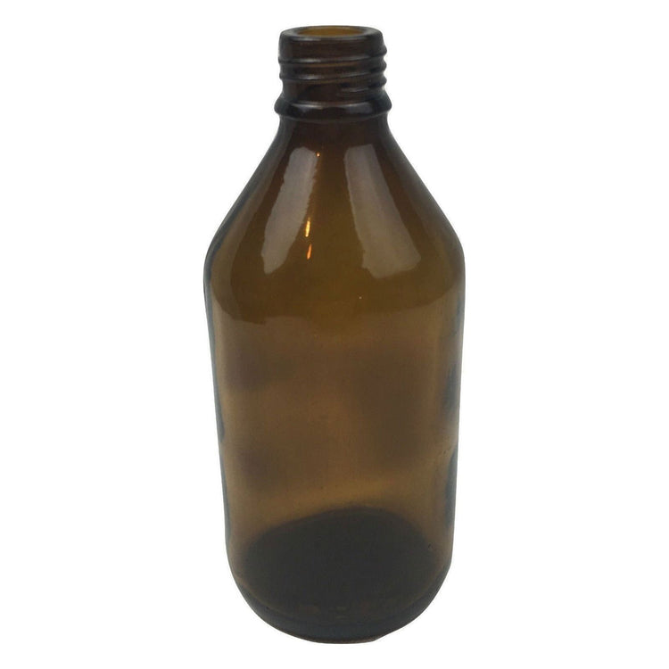 24x 600ml Amber Glass Bottle Cosmetic Essential Oil General Purpose Storage - Magdasmall