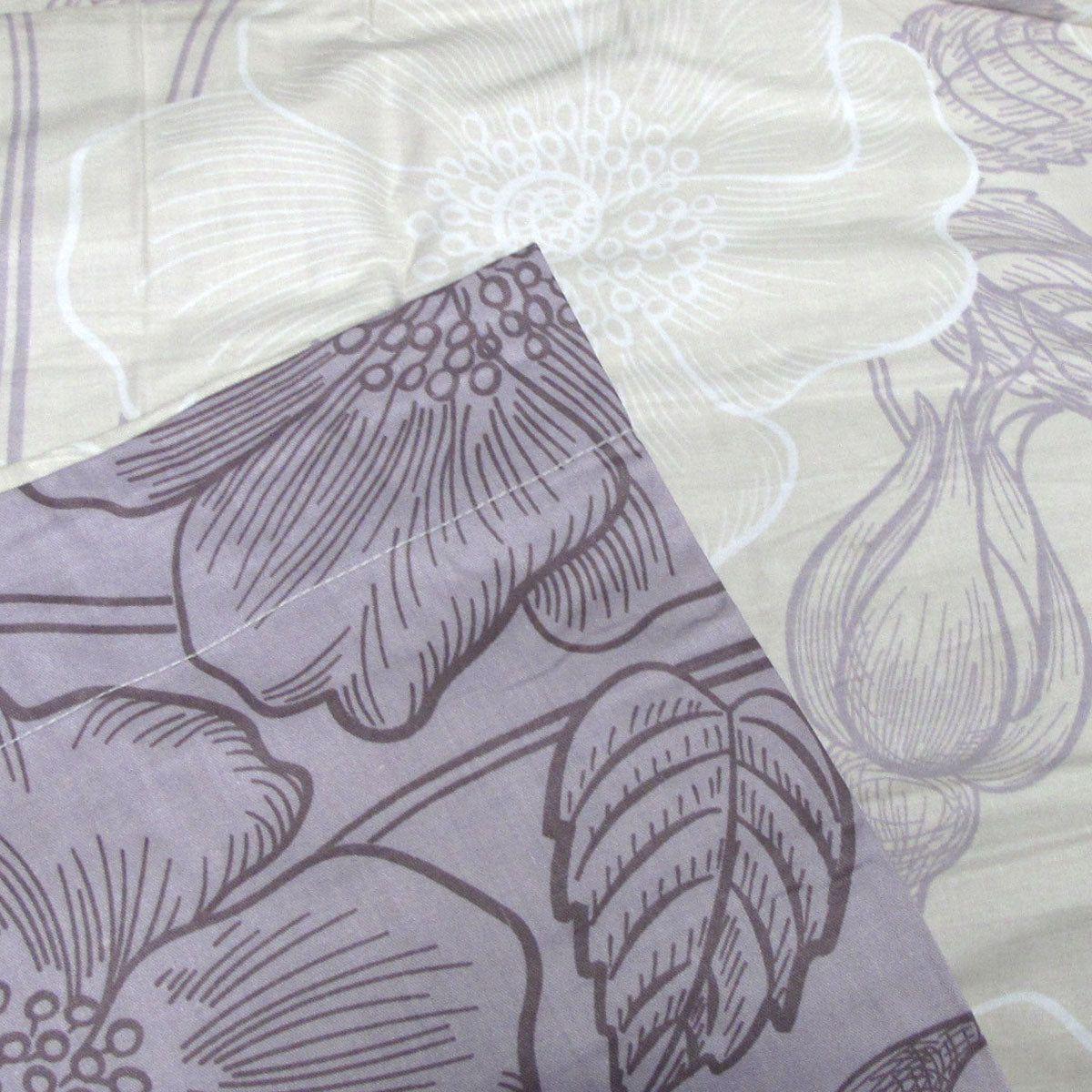 250TC Gilmore Cotton Reversible Quilt Cover Set Queen - Magdasmall