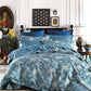250TC Oliver Cotton Reversible Quilt Cover Set Queen - Magdasmall