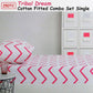 250TC Tribal Dream 100% Cotton Fitted Combo Set Single - Magdasmall