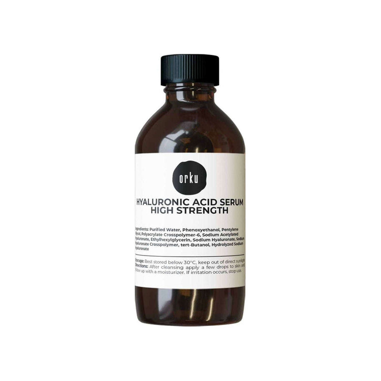 250ml Hyaluronic Acid Serum - High Strength Bulk Cosmetic Face Skin Care - Magdasmall