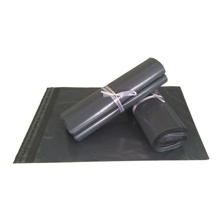 25 Pack - 400x300 mm GREY PLASTIC MAILING SATCHEL COURIER BAG POLY POSTAGE SHIPPING POST SELF SEAL - Magdasmall