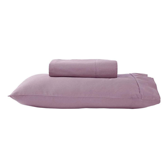 280TC 50% Polyester 50% Cotton Sheet Set Single Lavender - Magdasmall