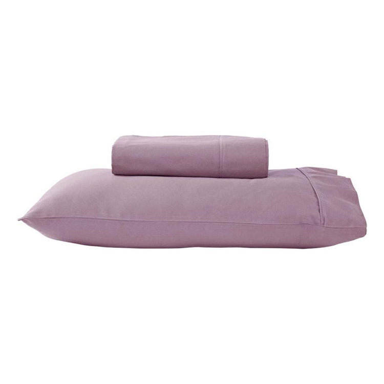 280TC 50% Polyester 50% Cotton Sheet Set Single Lavender - Magdasmall