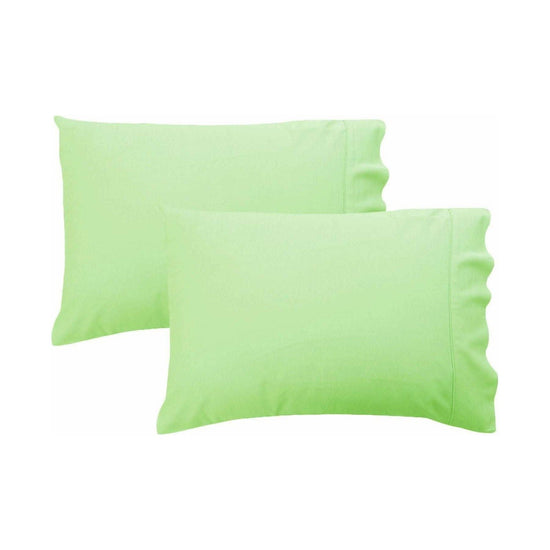 280TC Luxury Percale Standard Pillowcases Apple - Magdasmall
