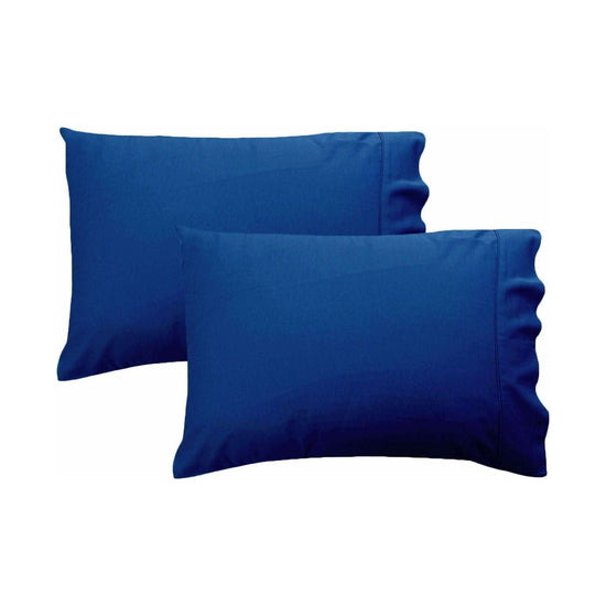 280TC Luxury Percale Standard Pillowcases Pacific - Magdasmall
