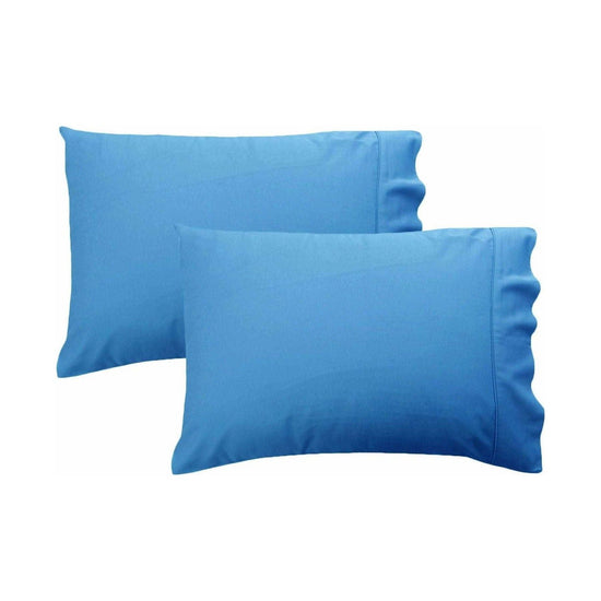 280TC Luxury Percale Standard Pillowcases Perwinkle - Magdasmall