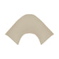 280TC Polyester Cotton V Shape Pillowcase Latte - Magdasmall