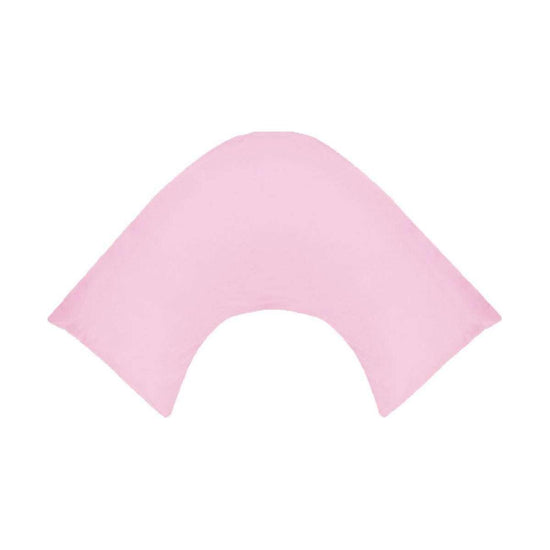 280TC Polyester Cotton V Shape Pillowcase Pink - Magdasmall