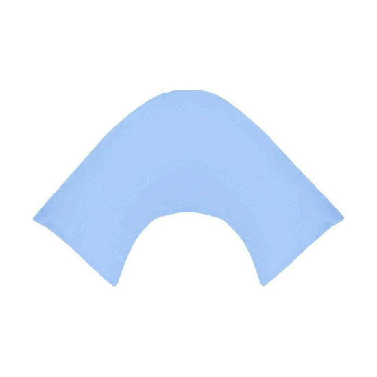 280TC Polyester Cotton V Shape Pillowcase Sky - Magdasmall