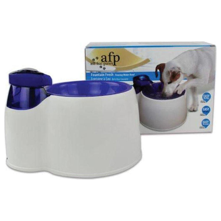 2L Fountain Fresh Pet Water Filter Bowl - Interactive Dog Cat Purifier - Magdasmall